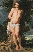 Peter Paul Rubens St. Sebastian oil painting on canvas